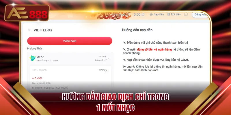 Hướng dẫn giao dịch chỉ trong 1 nốt nhạc